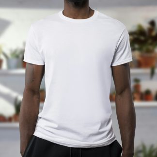 4Tq9Y Men's Classic Crew Neck T-Shirt — Soft Cotton Everyday Tee
